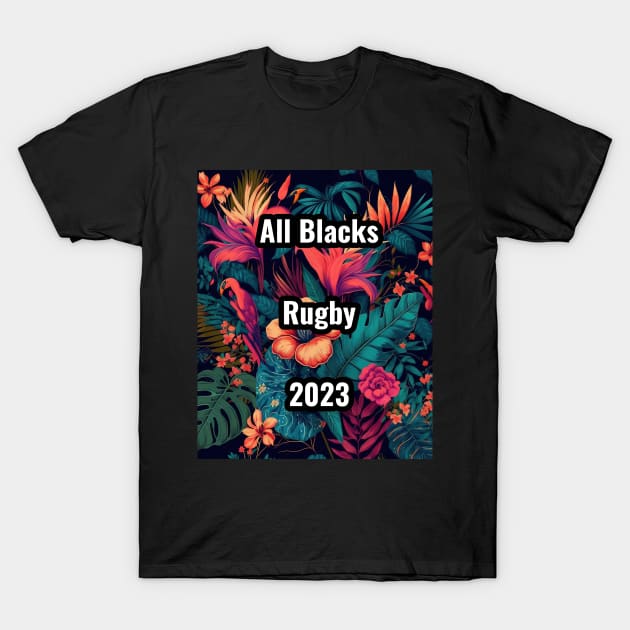 Cool All Blacks Rugby design T-Shirt by Cheebies